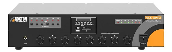 Roxton MZ-240 Трансляционный усилитель 240 Вт, на 6 зон