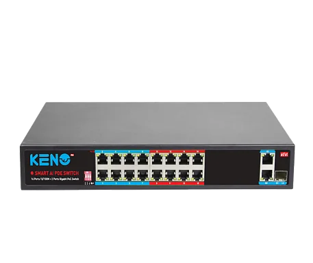 Коммутатор KENO KN-SW1602POE+