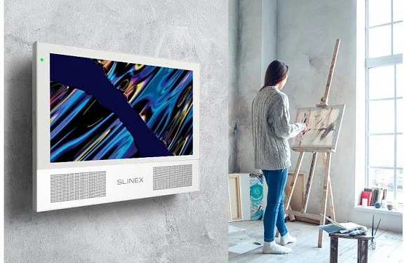 Монитор видеодомофона Slinex Sonik 7 Cloud (White)