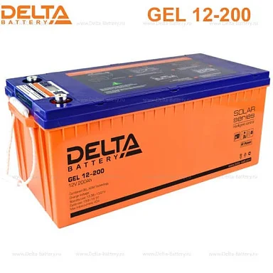 Аккумулятор Delta GEL 12-200 AGM (12 В / 200 Ач)