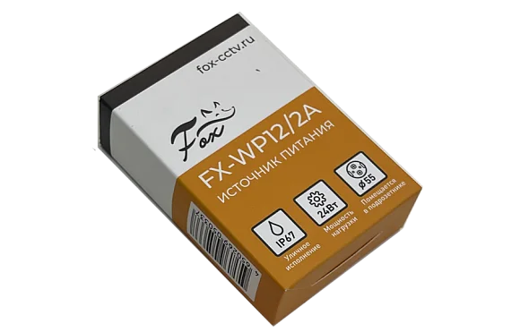 Блок питания FOX FX-WP12/2A  12 В / 1,8 А