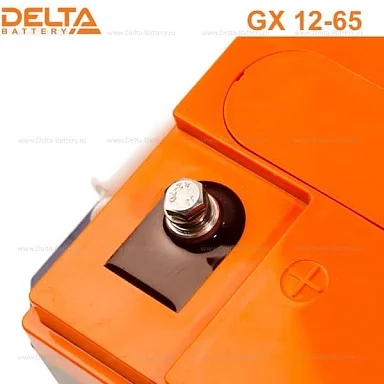 Аккумулятор Delta GX 12-65 GEL (12 В / 65 Ач)