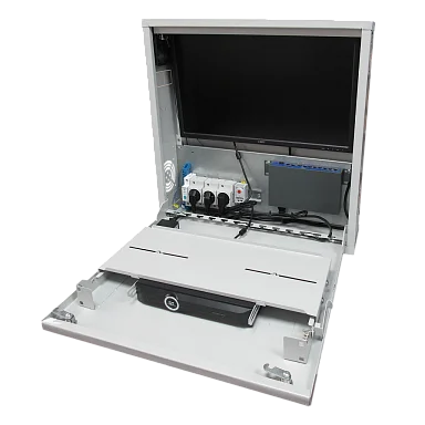 Монтажный шкаф Space Technology ST-NC550-2U02 PRO (СЕРЫЙ)