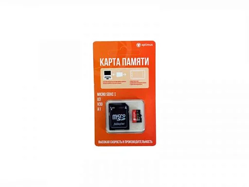 Жесткий диск microSD Optimus Optimus MicroSDXC 256Gb,  256 ГБ,