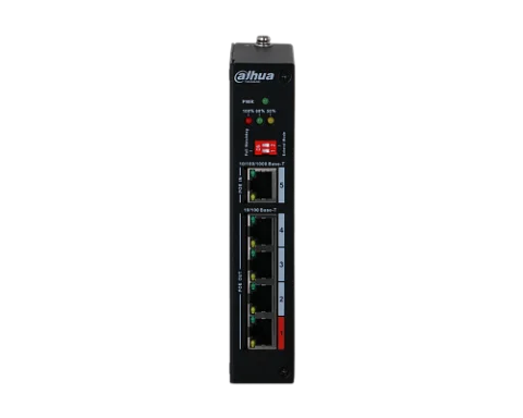 PoE Инжектор Dahua DH-PFT1500, 4 PoE,  Нет данных