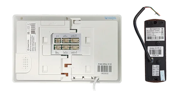 Комплект видеодомофона Tantos Amelie HD SE kit (White)