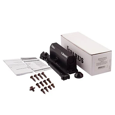 Дверной доводчик Нора-М Нора-М 430 ISPARUS (черный) до 110 кг, EN5