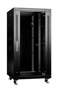 Cabeus SH-05C-22U60/60-BK (8556c) Напольный 22U телекоммуникационный шкаф 19"
