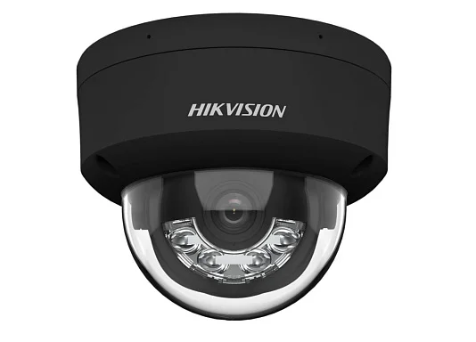 Hikvision DS-2CD2123G2-LIS2U(2.8mm)(BLACK) IP Видеокамера 2 Мп, объектив 2,8 мм