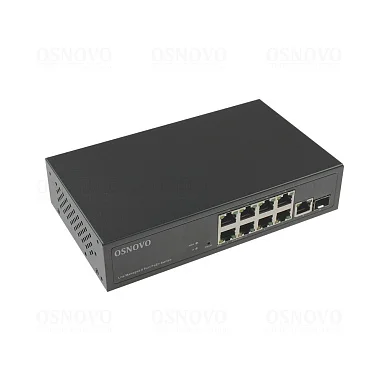 Коммутатор OSNOVO SW-8G1C-M(120W)