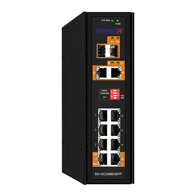 TRASSIR TR-NS15122S-300-8POE