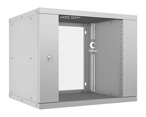 Cabeus WSC-05D-9U55/45 (10175c) Настенный 9U телекоммуникационный шкаф 19"