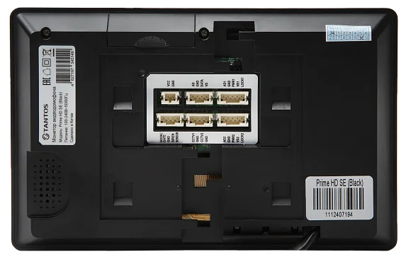 Монитор видеодомофона Tantos Prime HD SE (Black)