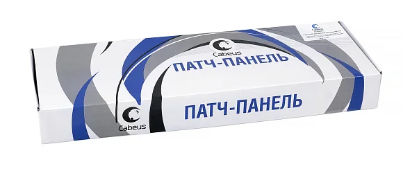 Cabeus PLHD-48-Cat.6-SH-Dual IDC-1U (8891c) Патч-панель 19"  на 48 портов