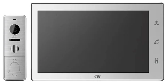 Комплект видеодомофона CTV-DP4106AHD (Белый)
