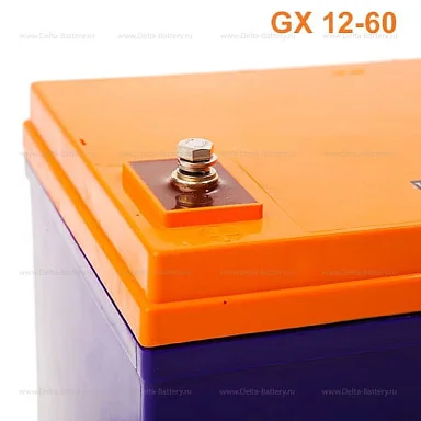 Аккумулятор Delta GX 12-60 GEL (12 В / 60 Ач)