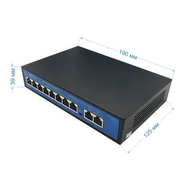 Коммутатор Space Technology ST-S85POE (2M/120W/А) PRO, (версия 4)
