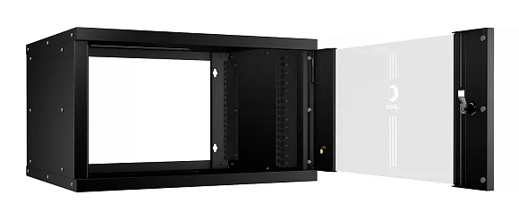 Cabeus WSC-05D-6U55/45-BK (10172c) Настенный 6U телекоммуникационный шкаф 19"