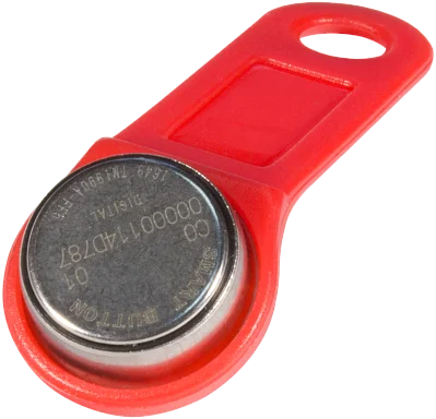Ключ Touch Memory Tantos TM1990A iButton TS (красный)