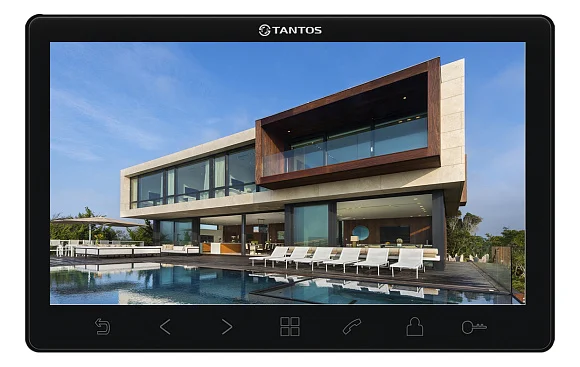 Монитор видеодомофона Tantos Amelie HD SE Slim (Black) XL