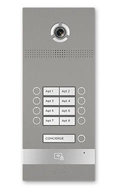 Вызывная панель BAS-IP BI-08FB SILVER