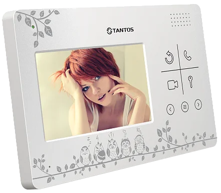Монитор видеодомофона Tantos LILU LE Совы