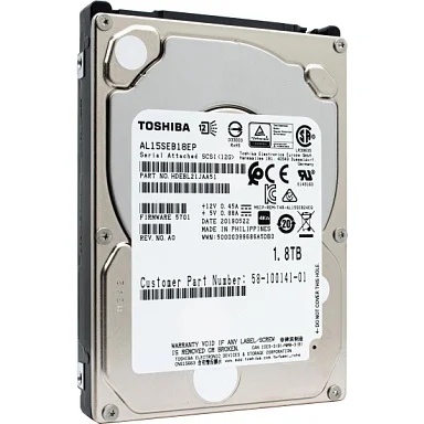 Жесткий диск HDD Toshiba AL15SEB18EP,  2 ТБ, 128 МБ 10000 об/мин