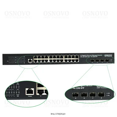 OSNOVO SW-24G4X-1L-I
