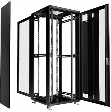 Cabeus ND-05C-47U80/80-BK (8569c) Напольный 47U телекоммуникационный шкаф 19"