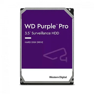 Жесткий диск HDD Western Digital WD121PURP,  12 ТБ, 256 МБ 7200 об/мин