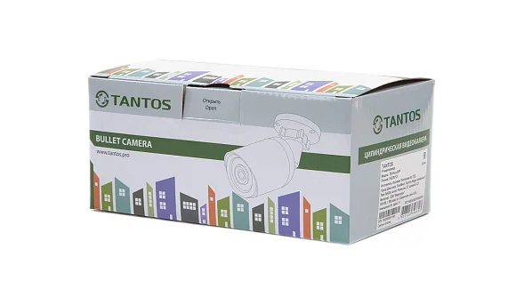 Tantos TSi-P5FP IP Видеокамера 5 Мп, объектив 2,8 мм