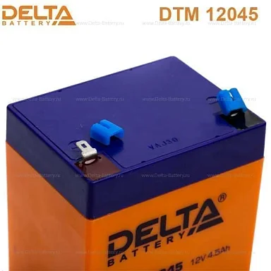 Аккумулятор Delta DTM 12045 AGM (12 В / 4,5 Ач)