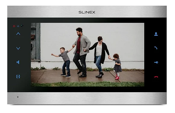 Монитор видеодомофона Slinex SL-10N Cloud Silver+Black