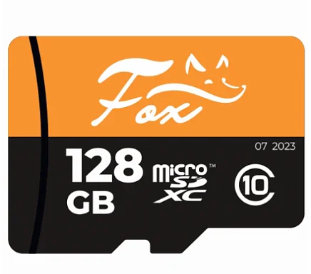 Жесткий диск microSD FOX FX-SD128GB,  128 ГБ,