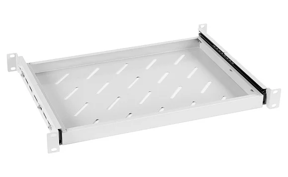 Cabeus JE05-600 (7147c) Серая перфорированная полка, 1U