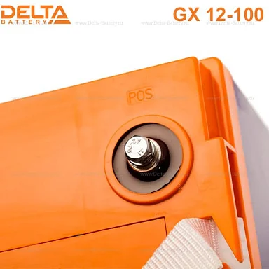 Аккумулятор Delta GX 12-100 GEL (12 В / 100 Ач)