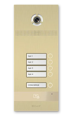 Вызывная панель BAS-IP BI-04FB GOLD