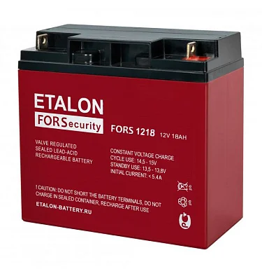 Аккумулятор ETALON FORS 1218 AGM (12 В / 18 Ач)