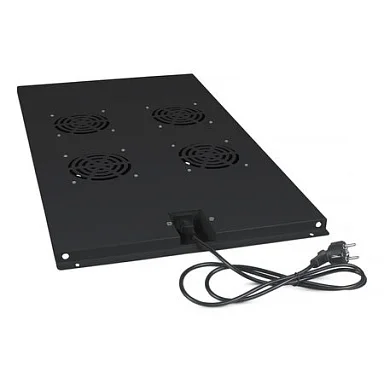 Cabeus TRAY-100-BK (8614c) вентиляторный модуль, с 4 вентиляторами