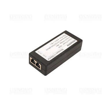 PoE Инжектор OSNOVO Midspan-1/300GA, 1 PoE,  до 30 Вт