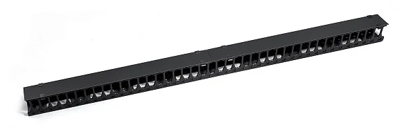 Cabeus VCM-PL-42U-BK (11136c) Вертикальный 42U кабельный органайзер 19" Черный