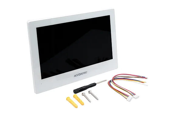 Монитор видеодомофона AccordTec AT-VD800W WH