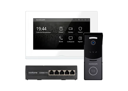 Комплект видеодомофона Novicam IMPULSE 7 IP KIT WHITE Novicam v.4645