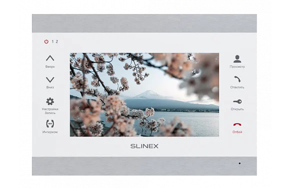 Монитор видеодомофона Slinex SL-07MHD Silver+White