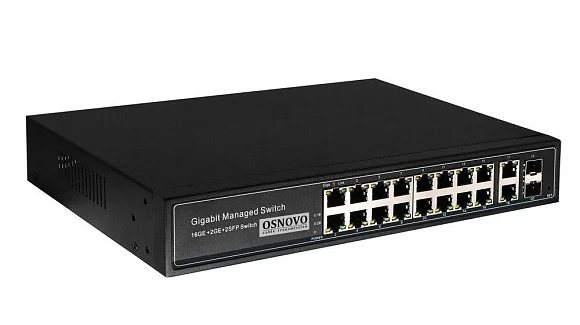 Коммутатор OSNOVO SW-8182/L(300W)