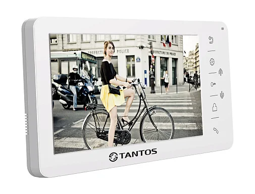 Монитор видеодомофона Tantos Amelie (White) VZ