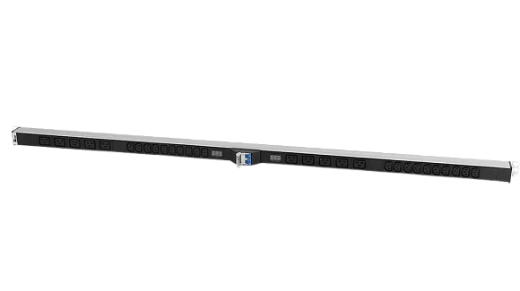 Rem R-32-2x(10C13-5C19-A-Am)-1420-K Вертикальный блок розеток 19" , до 32А