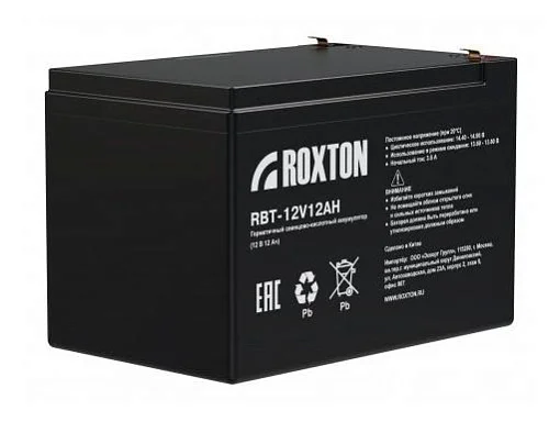 Аккумулятор Roxton RBT-12V12AH AGM (12 В / 7 Ач)
