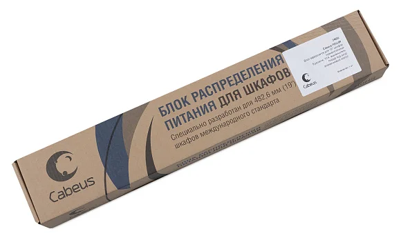 Cabeus PDU-8P (2402c) Горизонтальный блок розеток 19" до 10 А