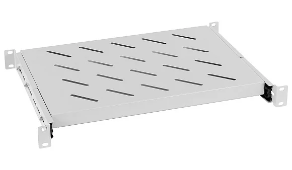 Cabeus JE05-600 (7147c) Серая перфорированная полка, 1U